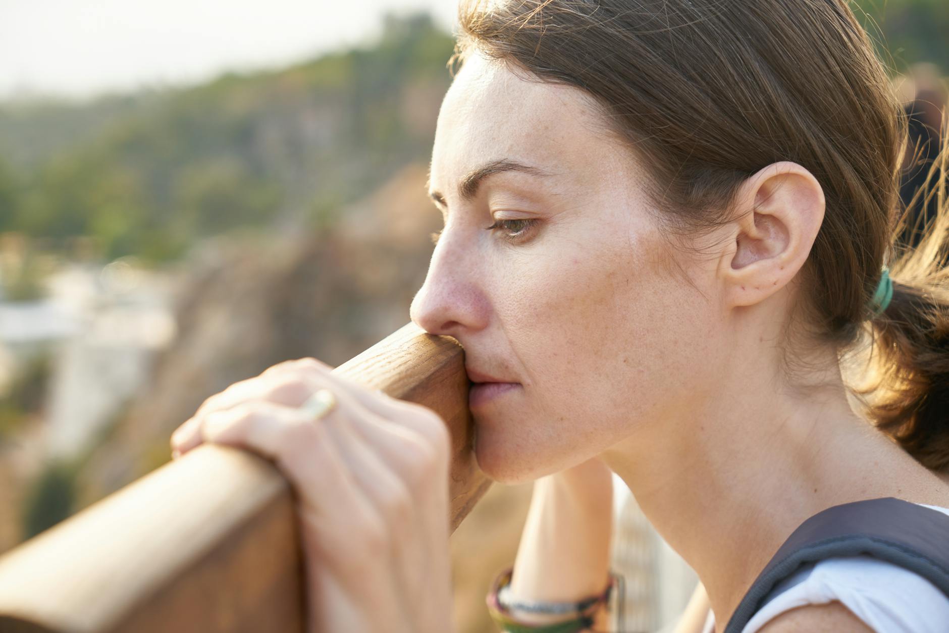 a parent experiencing grief as a result of generational trauma in parenting